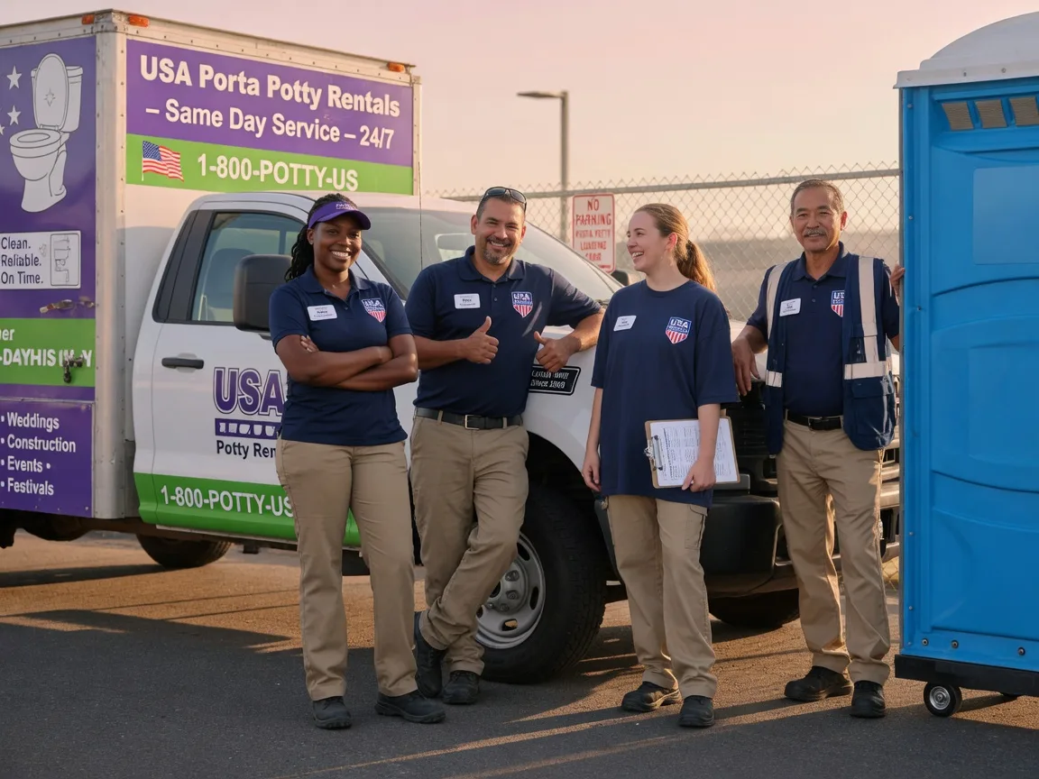 Porta Potty Rental company in Buena Vista, VA